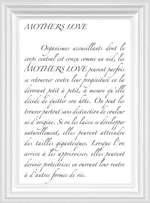 texte MothersLove